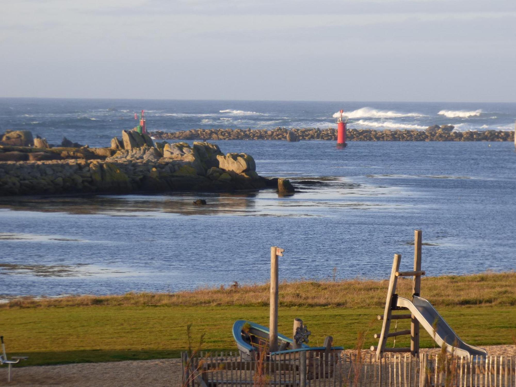 APPART-STUDIOS VUE MER PANORAMIQUE ST GUENOLE Côté Mer Penmarcʼh Esterno foto