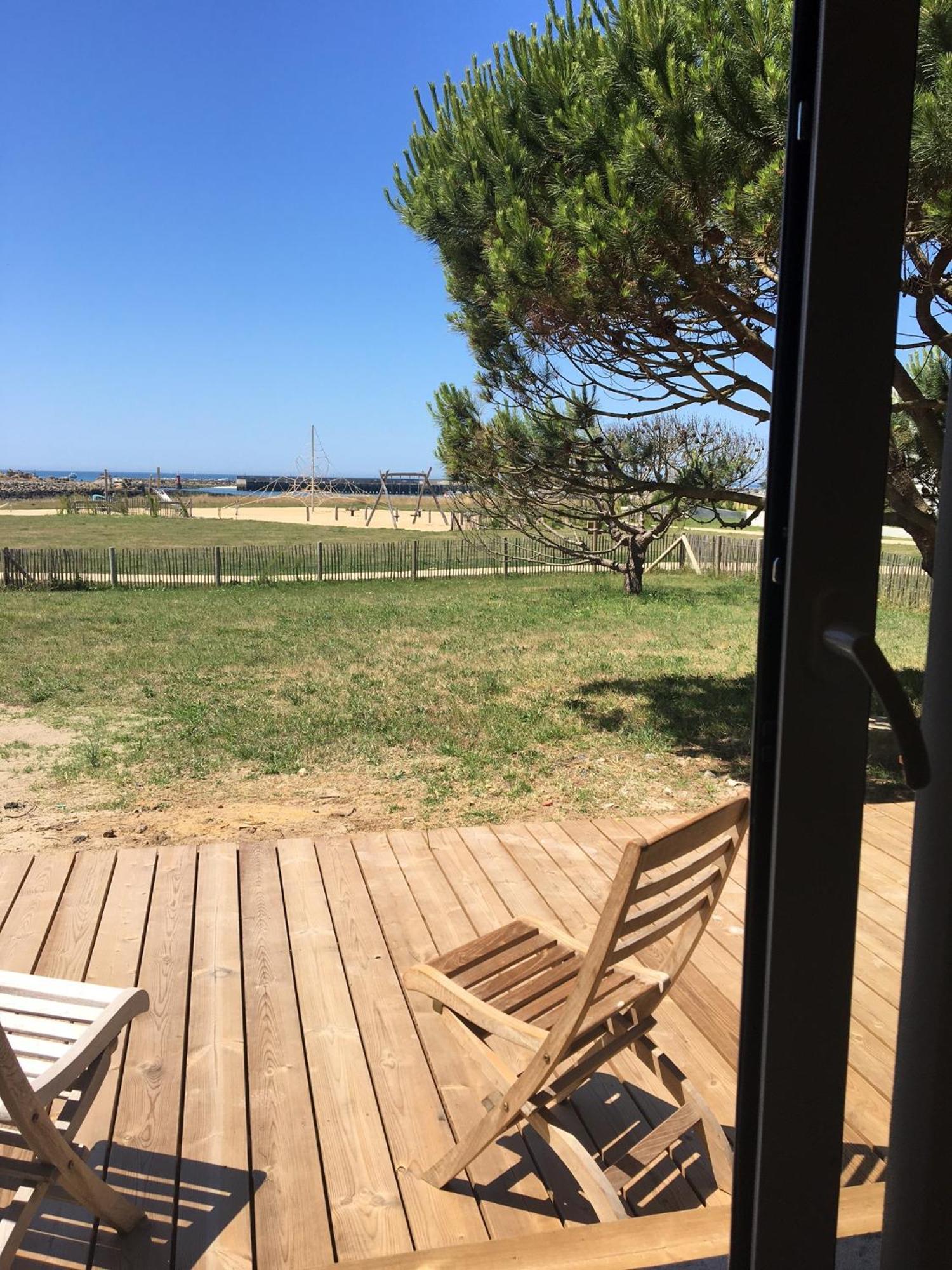 APPART-STUDIOS VUE MER PANORAMIQUE ST GUENOLE Côté Mer Penmarcʼh Esterno foto